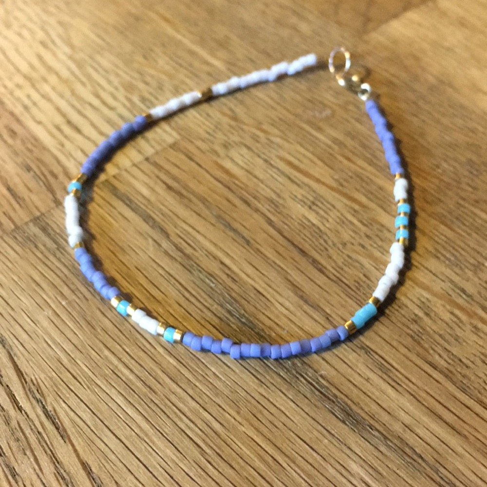 Handmade Japanese seed beed bracelet